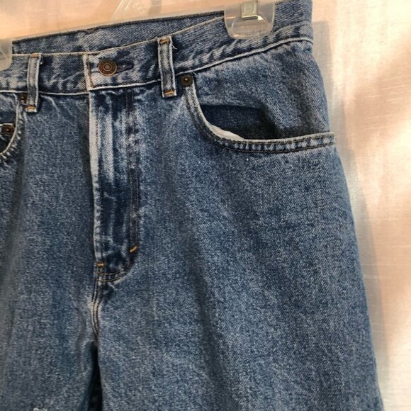 Gap Denim Shorts Distressed Med Wash Mens  32 - Picture 6 of 13